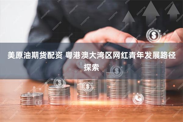 美原油期货配资 粤港澳大湾区网红青年发展路径探索